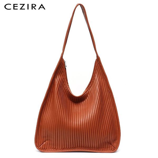 totes cezira 2021 fashion pu leather shoulder bag for women brand design striped hobo casual daily female large vegan handbags
totes cezira 2021 fashion pu leather shoulder bag for women brand design striped hobo casual daily female large vegan handbags