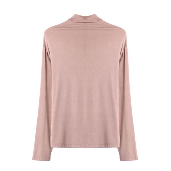 2021 brand new spring summer women's t shirt long sleeves pure-colored t-shirt for female half high collar t-shirt kg-350, White
2021 brand new spring summer women's t shirt long sleeves pure-colored t-shirt for female half high collar t-shirt kg-350, White