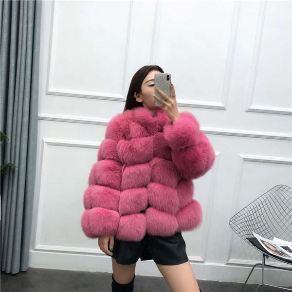 aomrkiss fur winter fur coat women's middle and long style fox fur coat woman, Black
aomrkiss fur winter fur coat women's middle and long style fox fur coat woman, Black