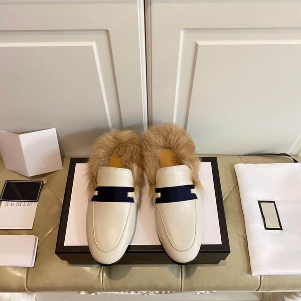 2021 women slipper outdoor fashion wool drag designer classic genuine leather half sliders autumn and winter home womens shoes with box size, Black
2021 women slipper outdoor fashion wool drag designer classic genuine leather half sliders autumn and winter home womens shoes with box size, Black
