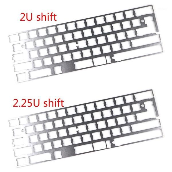 keyboards silver 60% aluminum mechanical keyboard plate support gk64 dz60 gh60 cnc split spacebar 2u/2.25u spacebar1
keyboards silver 60% aluminum mechanical keyboard plate support gk64 dz60 gh60 cnc split spacebar 2u/2.25u spacebar1