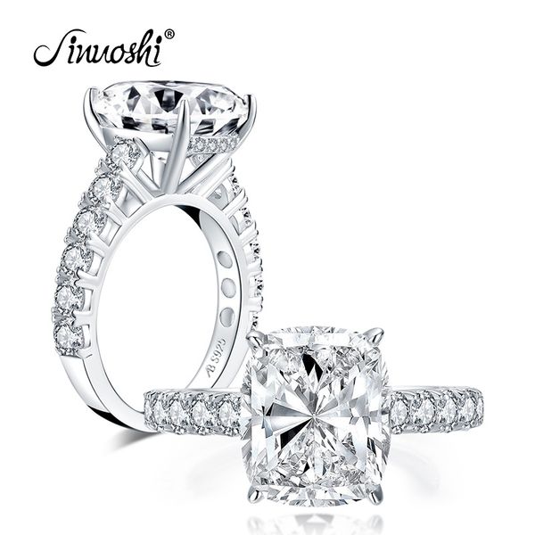 ainuoshi luxury 925 sterling silver 10x12mm big cushion cut engagement ring simulated diamond wedding 6.0ct bridal ring jewelry y200106, Slivery;golden
ainuoshi luxury 925 sterling silver 10x12mm big cushion cut engagement ring simulated diamond wedding 6.0ct bridal ring jewelry y200106, Slivery;golden