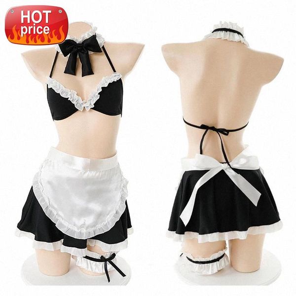 japanese lovely cosplay costumes anime school girl maid uniform women lingerie bikini sleeping bra apron skirt leg ring set #eu8z, Black;white
japanese lovely cosplay costumes anime school girl maid uniform women lingerie bikini sleeping bra apron skirt leg ring set #eu8z, Black;white