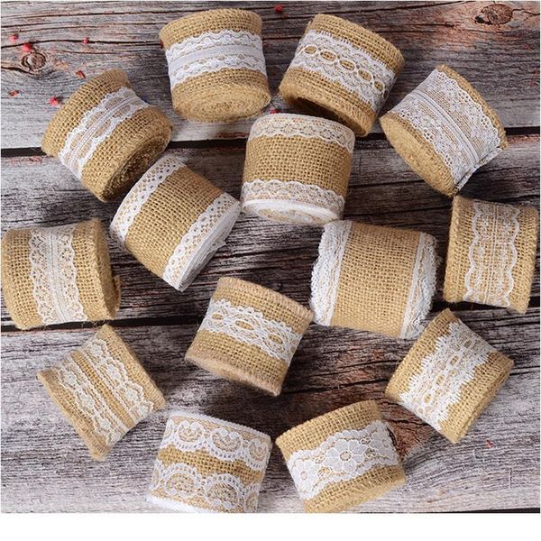 2meter jute burlap rolls hessian ribbon white lace width 5cm african lace fabric vintage country wedding/clothing home jllyoq, Pink;blue
2meter jute burlap rolls hessian ribbon white lace width 5cm african lace fabric vintage country wedding/clothing home jllyoq, Pink;blue