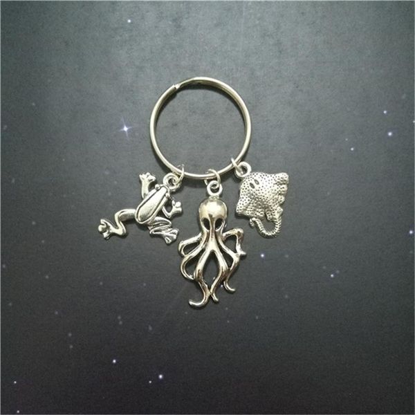 keychains frog key ring ocs keychain - fish lover gift ocean jewelry animal stingray, Silver
keychains frog key ring ocs keychain - fish lover gift ocean jewelry animal stingray, Silver