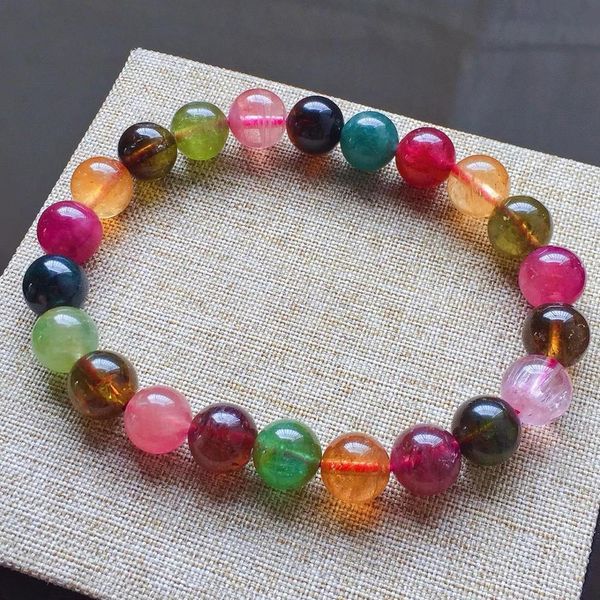 natural coloured rainbow quartz bracelet 9mm clear female male turmaline round accounts certificate aaaaaa kn2j, Black
natural coloured rainbow quartz bracelet 9mm clear female male turmaline round accounts certificate aaaaaa kn2j, Black