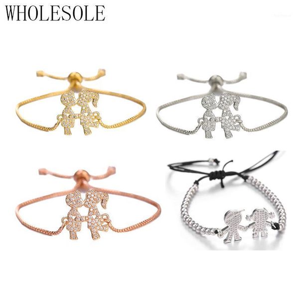 10pcs couple bracelets lucky baby boy girl kiss charm bracelets zircon bracelet femme man adjustable kids gift pulseras mujer1, Black
10pcs couple bracelets lucky baby boy girl kiss charm bracelets zircon bracelet femme man adjustable kids gift pulseras mujer1, Black