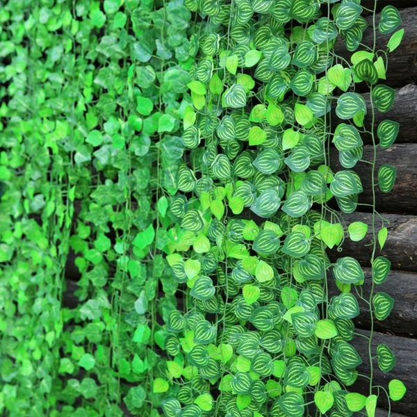 decorative flowers & wreaths 100pcs 6.5ft artificial ivy leaf garland plants vine fake foliage for home garden wedding decoration rattan
decorative flowers & wreaths 100pcs 6.5ft artificial ivy leaf garland plants vine fake foliage for home garden wedding decoration rattan
