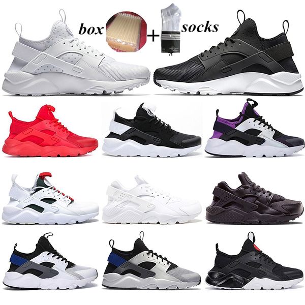 with box women men huarache running shoes fashion 4.0 1.0 black white green red sports sneakers racer mens trainers jogging 36-45
with box women men huarache running shoes fashion 4.0 1.0 black white green red sports sneakers racer mens trainers jogging 36-45