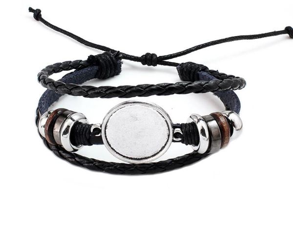 3830jewelry leather diy multi layer fashion bracelet bangle blank base fit 20mm round p glass cabochon setting bezel
3830jewelry leather diy multi layer fashion bracelet bangle blank base fit 20mm round p glass cabochon setting bezel