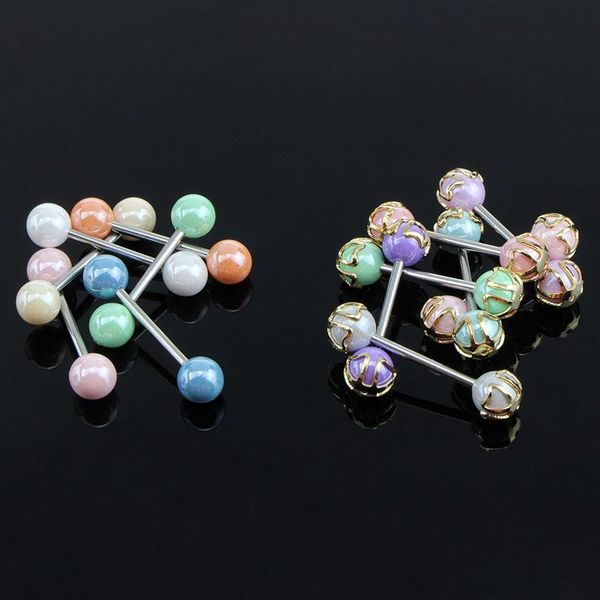 2 шт. смесись цвет акриловые шариковые кольца 1,216 мм штангой язык пирсинг мода ювелирные изделия пирсинг пирсинг ювелирные изделия для жен, Silver
2 шт. смесись цвет акриловые шариковые кольца 1,216 мм штангой язык пирсинг мода ювелирные изделия пирсинг пирсинг ювелирные изделия для жен, Silver