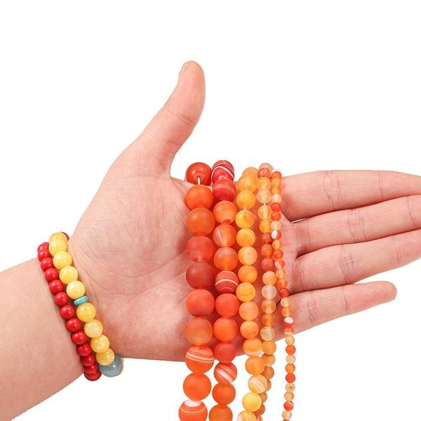 1strand lot 4 6 8 10 12mm orange matt natural stone stripe agates round loose beads for diy bracelet jewelry makings supplies h bbyxhc
1strand lot 4 6 8 10 12mm orange matt natural stone stripe agates round loose beads for diy bracelet jewelry makings supplies h bbyxhc