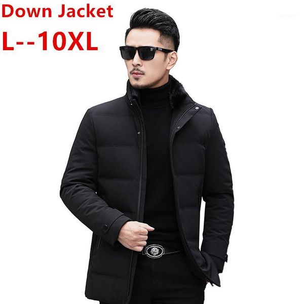 men's down & parkas plus size 10xl 8xl 6xl 5xl 2021 winter men casual warm hooded dow coats luxury fur collar thick jacket men1, Black
men's down & parkas plus size 10xl 8xl 6xl 5xl 2021 winter men casual warm hooded dow coats luxury fur collar thick jacket men1, Black