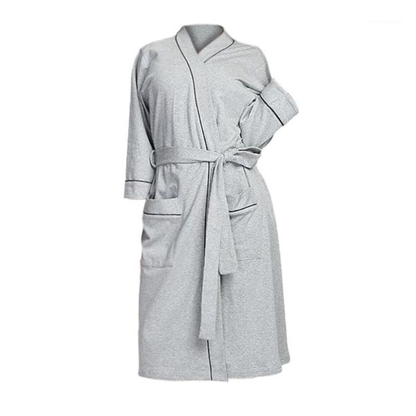 women's sleepwear elegant daily bath nightwear solid kimono home with belt cotton blend loungewear long sleeve women robe pocket1, Black;red
women's sleepwear elegant daily bath nightwear solid kimono home with belt cotton blend loungewear long sleeve women robe pocket1, Black;red