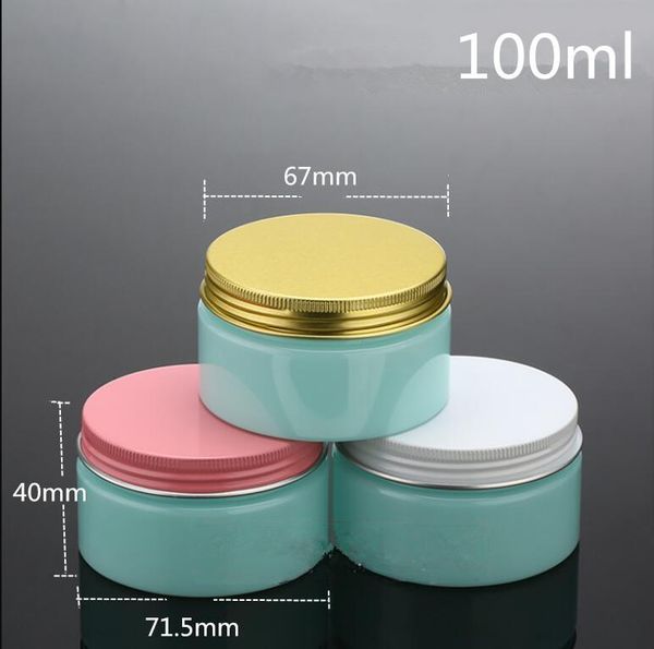 storage bottles & jars 30 pcs 100 150 200 g empty blue plastic jar tank pot gold pink white aluminum cap cosmetic containers
storage bottles & jars 30 pcs 100 150 200 g empty blue plastic jar tank pot gold pink white aluminum cap cosmetic containers