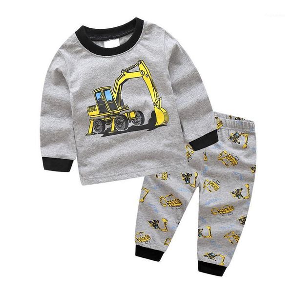 spring autumn full sleeve cotton boys sleepwear kids forklifts pyjamas children baby girls pajamas boys infantil outfits clothes1, White
spring autumn full sleeve cotton boys sleepwear kids forklifts pyjamas children baby girls pajamas boys infantil outfits clothes1, White