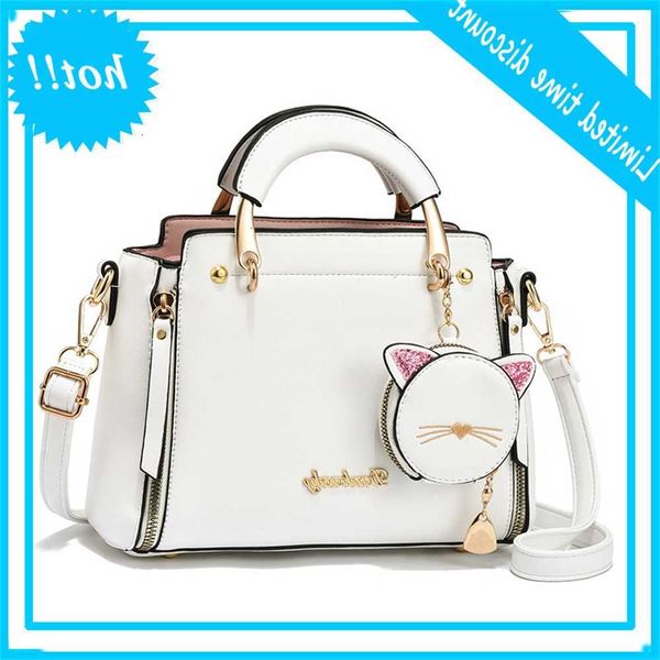 2020 new cat shape small wallet hanger metals handle effects color handbag large capacity women crossbody task
2020 new cat shape small wallet hanger metals handle effects color handbag large capacity women crossbody task