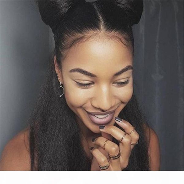 kinky full lace human hair wigs for black women kinky straight long lace front wig 100% brazilian remy human hair, Black;brown
kinky full lace human hair wigs for black women kinky straight long lace front wig 100% brazilian remy human hair, Black;brown