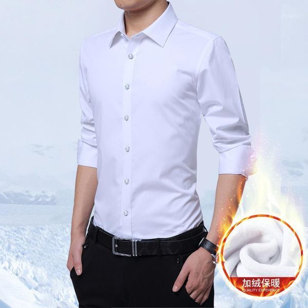 2020 white shirt men's autumn style men's long-sleeved loose thicken business professional formal wear trend bottoming shirt1, White;black
2020 white shirt men's autumn style men's long-sleeved loose thicken business professional formal wear trend bottoming shirt1, White;black