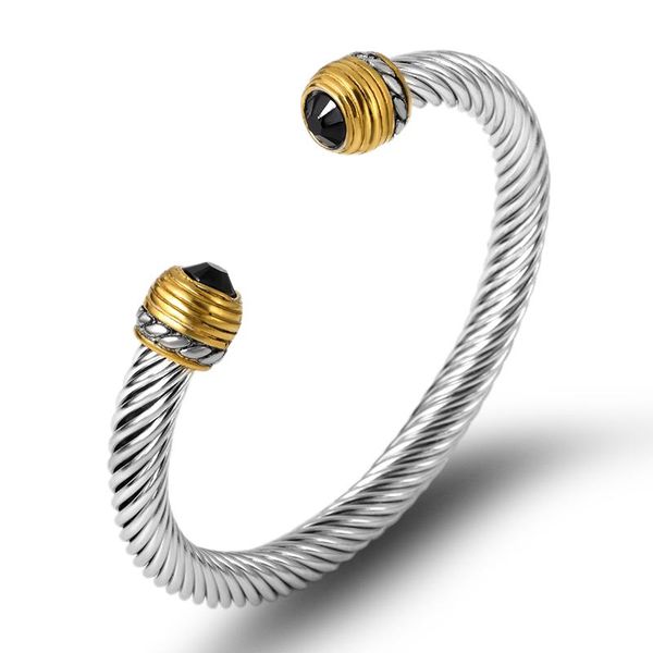 fysara vintage braided open fashion cuff bangles for men male jewelry ancient stainless steel sporty charm bracelets bangles wmtszn, Black
fysara vintage braided open fashion cuff bangles for men male jewelry ancient stainless steel sporty charm bracelets bangles wmtszn, Black