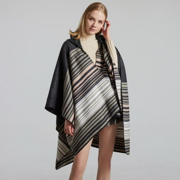hijab women imitation cashmere coat winter scarves straped warm ponchos and capes big size mujer bufanda large chal, Blue;gray
hijab women imitation cashmere coat winter scarves straped warm ponchos and capes big size mujer bufanda large chal, Blue;gray