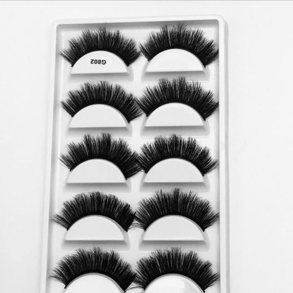 false eyelashes 3d mink 5 pairs of long-lasting natural plump eyelash extension thick g802
false eyelashes 3d mink 5 pairs of long-lasting natural plump eyelash extension thick g802