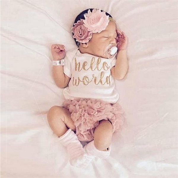 summer baby girl short sleeve clothes set newborn clothes bodysuits+pp pants+headband infant baby outfits for girls lj201223, White
summer baby girl short sleeve clothes set newborn clothes bodysuits+pp pants+headband infant baby outfits for girls lj201223, White