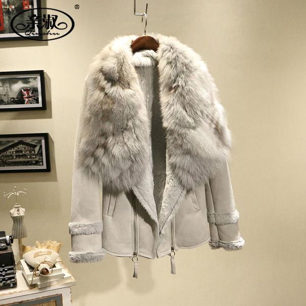women's fur & faux vest jacket 2021 real coat arrival v-neck long slim full big collar one winter tide woman, Black
women's fur & faux vest jacket 2021 real coat arrival v-neck long slim full big collar one winter tide woman, Black