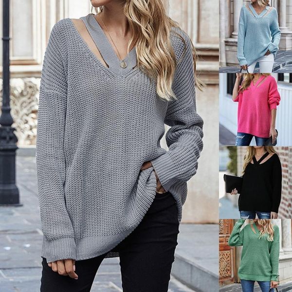 women's sweaters fitshinling v neck casual women pulovers boho holiday knitwear sweater oversize long sleeve solid jumper winter, White;black
women's sweaters fitshinling v neck casual women pulovers boho holiday knitwear sweater oversize long sleeve solid jumper winter, White;black