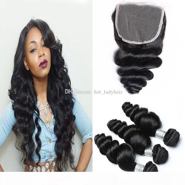 peruvian human hair extensions with closure natural color loose wave hair bundles with lace closures loose wave hair bundles closures, Black
peruvian human hair extensions with closure natural color loose wave hair bundles with lace closures loose wave hair bundles closures, Black