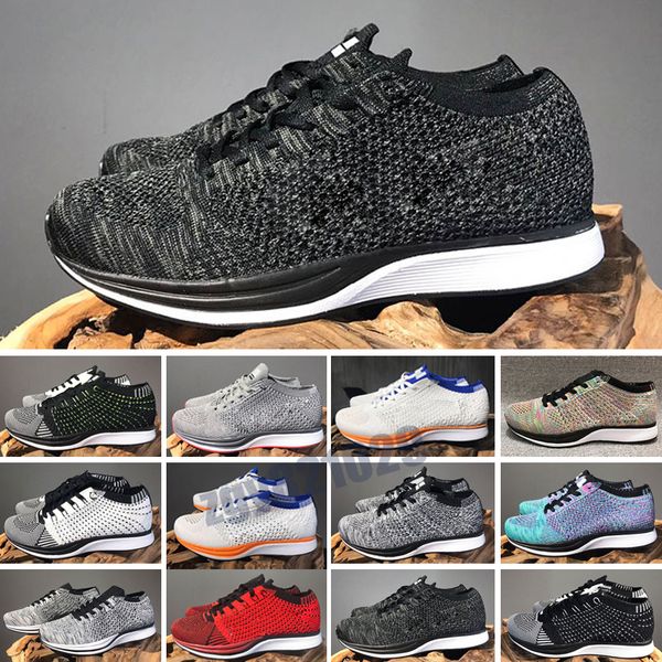 fly racer trainer knit black white gray sports men and women summer sports casual sports athletic shoes light comfortbale sneakers 36-45 z39
fly racer trainer knit black white gray sports men and women summer sports casual sports athletic shoes light comfortbale sneakers 36-45 z39