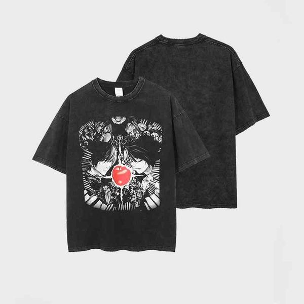 summer harajuku anime printed oversized black t-shirt for couple loose casual short sleeved graphic tees streetwear, White
summer harajuku anime printed oversized black t-shirt for couple loose casual short sleeved graphic tees streetwear, White