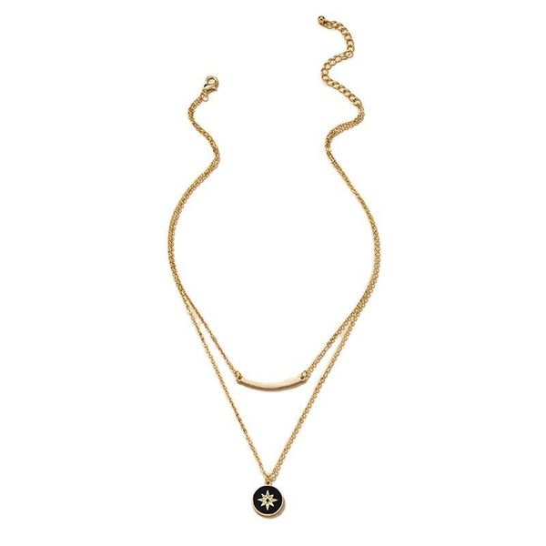 ins new gold chain double layers green blue star curved bar choker necklaces trendy korean fashion chic women party jewelry, Golden;silver
ins new gold chain double layers green blue star curved bar choker necklaces trendy korean fashion chic women party jewelry, Golden;silver