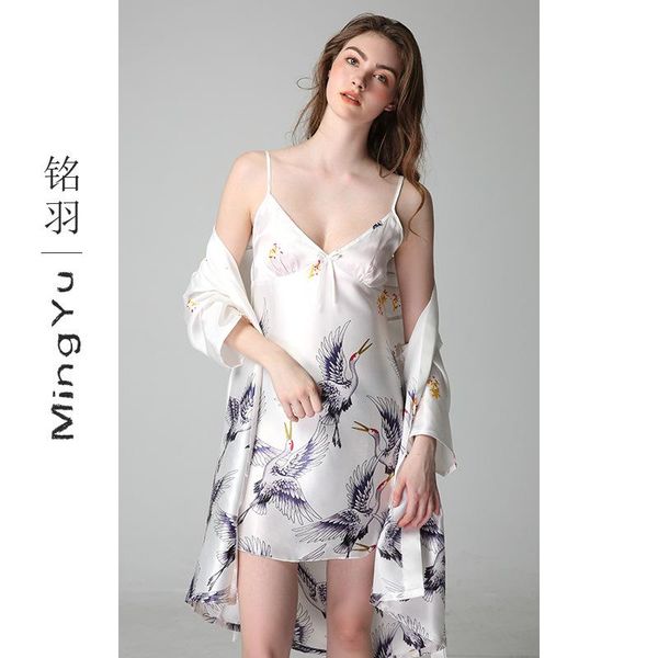 women's sleepwear real silk nightgown spring / summer 2021 bathrobe 5 sleeve suspender pajama nightwear, Black;red
women's sleepwear real silk nightgown spring / summer 2021 bathrobe 5 sleeve suspender pajama nightwear, Black;red