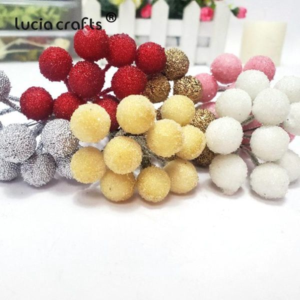 lucia crafts 10pcs artificial flowers stamen berries christmas wedding party diy gift box decor wreaths a1112
lucia crafts 10pcs artificial flowers stamen berries christmas wedding party diy gift box decor wreaths a1112