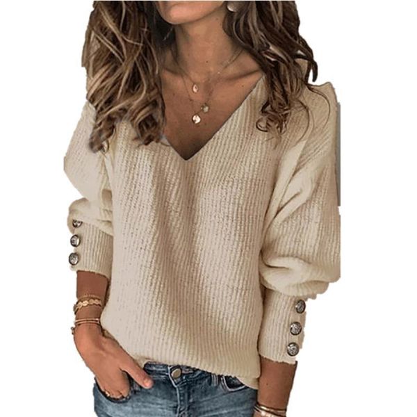 fashion solid spring long sleeve workout t shirt women plus size v-neck vintage office lady button knitting t-shirt femme, White
fashion solid spring long sleeve workout t shirt women plus size v-neck vintage office lady button knitting t-shirt femme, White