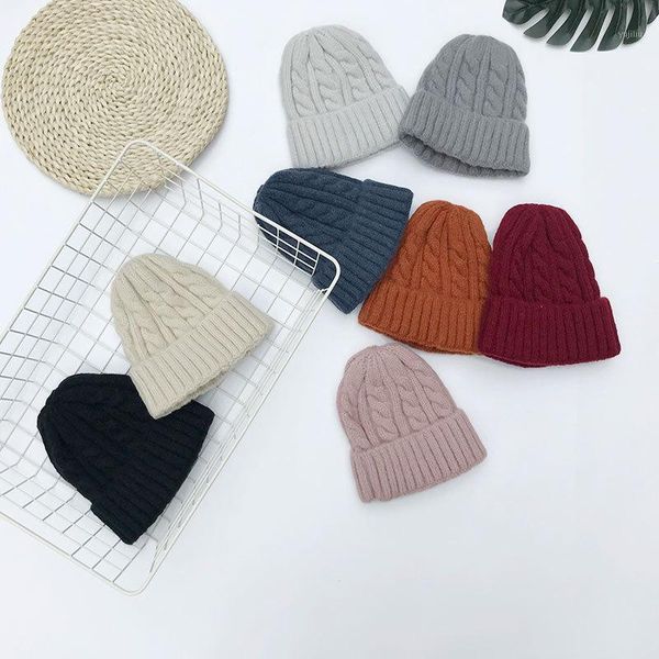 beanies autumn & winter style children's knitted hat outdoor cold warm wool versatile solid color pullover hat1
beanies autumn & winter style children's knitted hat outdoor cold warm wool versatile solid color pullover hat1