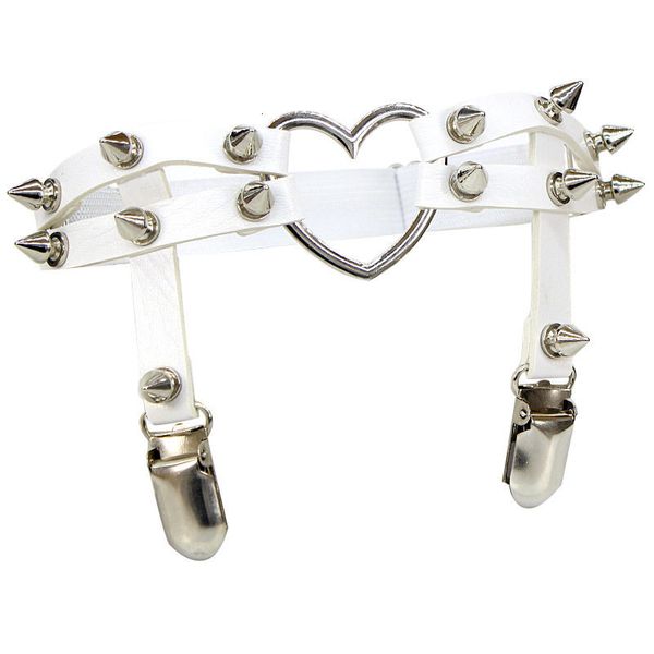2019 women nice punk goth heart pu leather elastic garter belt leg thigh ring clothing accessory valentine's day gift, Black;white
2019 women nice punk goth heart pu leather elastic garter belt leg thigh ring clothing accessory valentine's day gift, Black;white