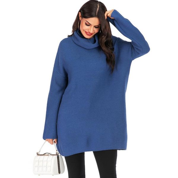 women's sweaters 2021 winter casual oversize high neck pullover sweater commute turleneck loose long knitted dress, White;black
women's sweaters 2021 winter casual oversize high neck pullover sweater commute turleneck loose long knitted dress, White;black