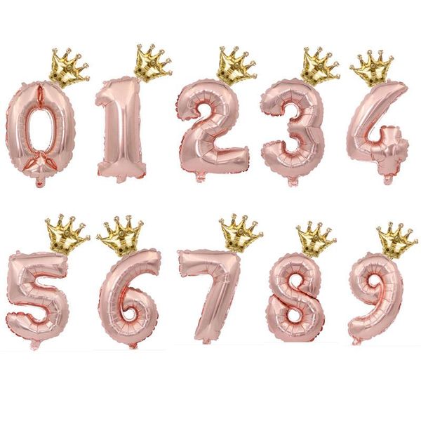 2pcs 32inch gold crown with number foil balloon digit air ballon kids globos baby shower birthday party decorations kids toy wmtmct
2pcs 32inch gold crown with number foil balloon digit air ballon kids globos baby shower birthday party decorations kids toy wmtmct