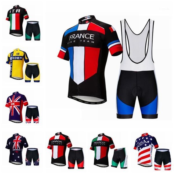france 2020 bike jersey set men's cycling jersey bib shorts mtb mountian road bicycle shirts suit ropa ciclismo red blue uk1, Black;blue
france 2020 bike jersey set men's cycling jersey bib shorts mtb mountian road bicycle shirts suit ropa ciclismo red blue uk1, Black;blue