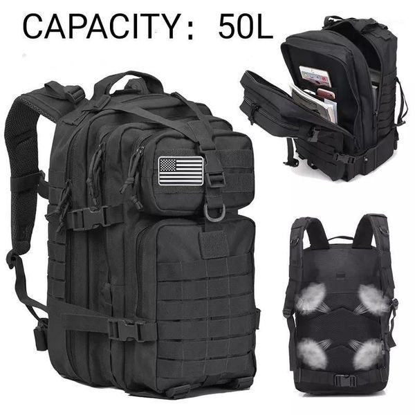 outdoor bags 50l large capacity backpack men army tactical assault waterproof 3p softback sport trekking hunt rucksack bag1
outdoor bags 50l large capacity backpack men army tactical assault waterproof 3p softback sport trekking hunt rucksack bag1