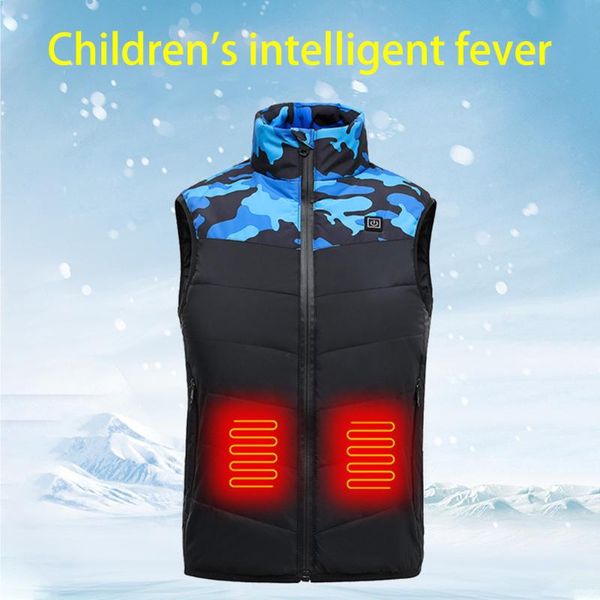 outdoor t-shirts boy girl winter warm soft electric polyester usb powered temperature adjustable 3 modes waistcoat kids heated vest washable, Gray;blue
outdoor t-shirts boy girl winter warm soft electric polyester usb powered temperature adjustable 3 modes waistcoat kids heated vest washable, Gray;blue