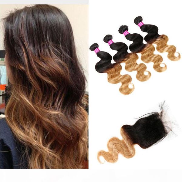 ombre human hair 3 or 4 bundles with closure honey blonde brazilian virgin body wave hair weaves with closure, Black
ombre human hair 3 or 4 bundles with closure honey blonde brazilian virgin body wave hair weaves with closure, Black