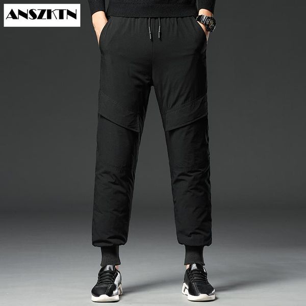 anszktn mens 90% white duck cold-proof pants 2020 winter straight outside wear business pants warm duck down padded trousers, Black
anszktn mens 90% white duck cold-proof pants 2020 winter straight outside wear business pants warm duck down padded trousers, Black