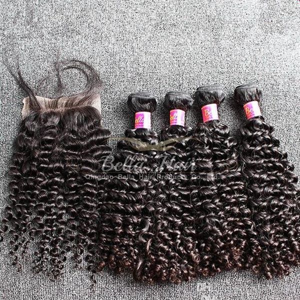 bella hair 5pcs lot indian curly hair bundles with closure natural color human hair weave extensions ing, Black
bella hair 5pcs lot indian curly hair bundles with closure natural color human hair weave extensions ing, Black