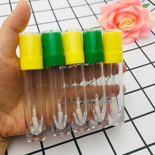 storage bottles & jars 10/50pcs 7ml empty lip gloss tubes clear lipgloss tube green,yellow cap,diy glaze cosmetic packing container
storage bottles & jars 10/50pcs 7ml empty lip gloss tubes clear lipgloss tube green,yellow cap,diy glaze cosmetic packing container