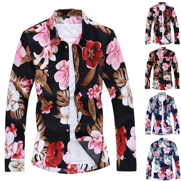 men casual shirts male slim shirts men's casual printing colorful slim long sleeve dress shirt blouse brand man 20201, White;black
men casual shirts male slim shirts men's casual printing colorful slim long sleeve dress shirt blouse brand man 20201, White;black