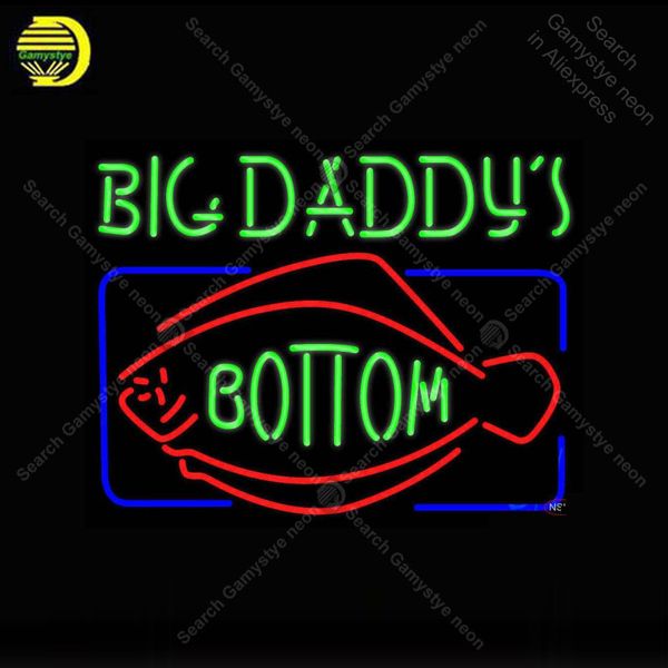big daddy bottom neon sign real glass tube fish handmade neon light sign display decorate l pub club iconic neon light lamp
big daddy bottom neon sign real glass tube fish handmade neon light sign display decorate l pub club iconic neon light lamp