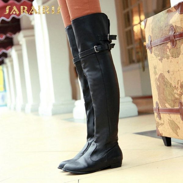 sarairis 2021 fashion plus size 48 low heels over the knee boots women shoes buckle wholesale comfy office shoes ladies boot, Black
sarairis 2021 fashion plus size 48 low heels over the knee boots women shoes buckle wholesale comfy office shoes ladies boot, Black